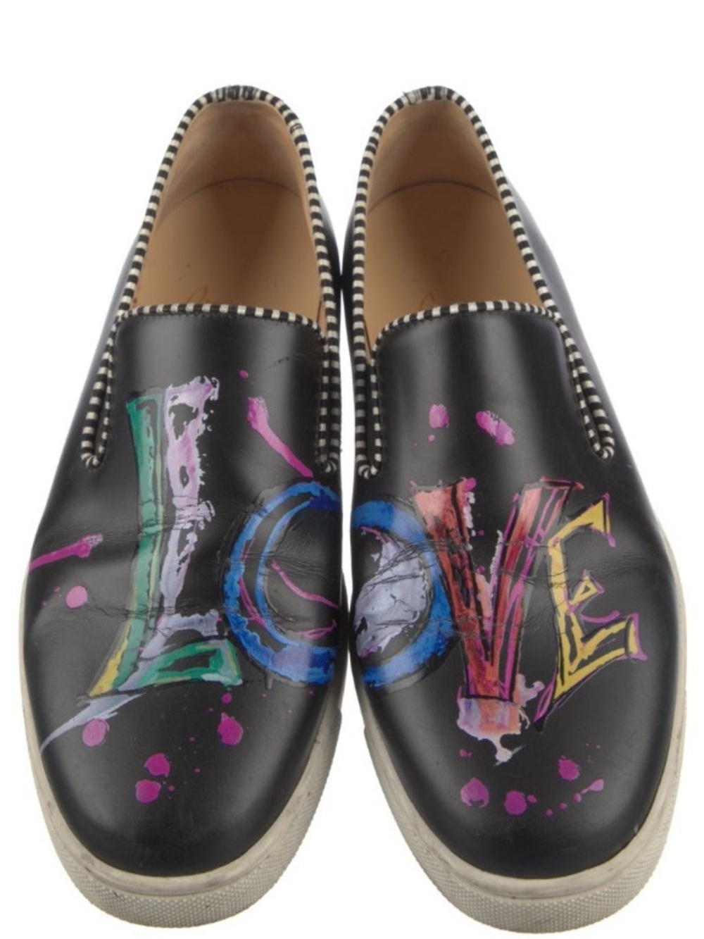 Christian Louboutin 'LOVE' Slip-On Sneakers 36